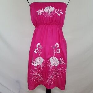 *NWT* RU APPAREL Strapless Pink Dress, Size S